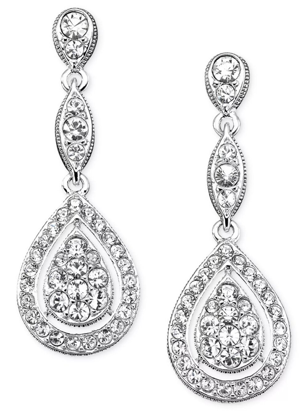 Eliot Danori Raindrop Crystal Earrings